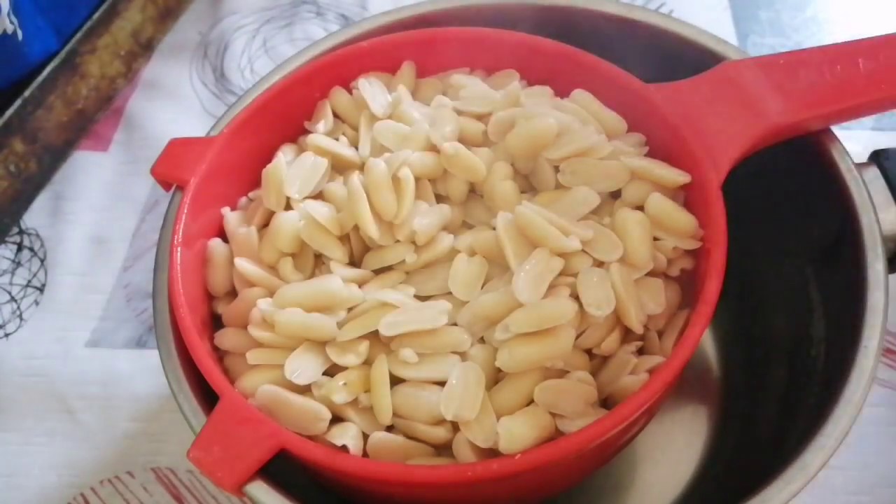 كيفية تحويل الكاوكاو او الفول السوداني  إلى طعم اللوز