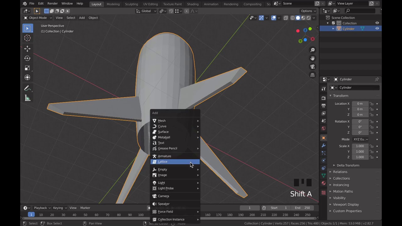 Blender ile Roket Yapımı - Low Poly Tasarım Dersleri 3