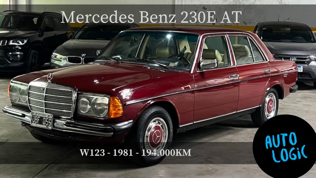 Mercedes Benz W123 230E Automático 1981 wn venta