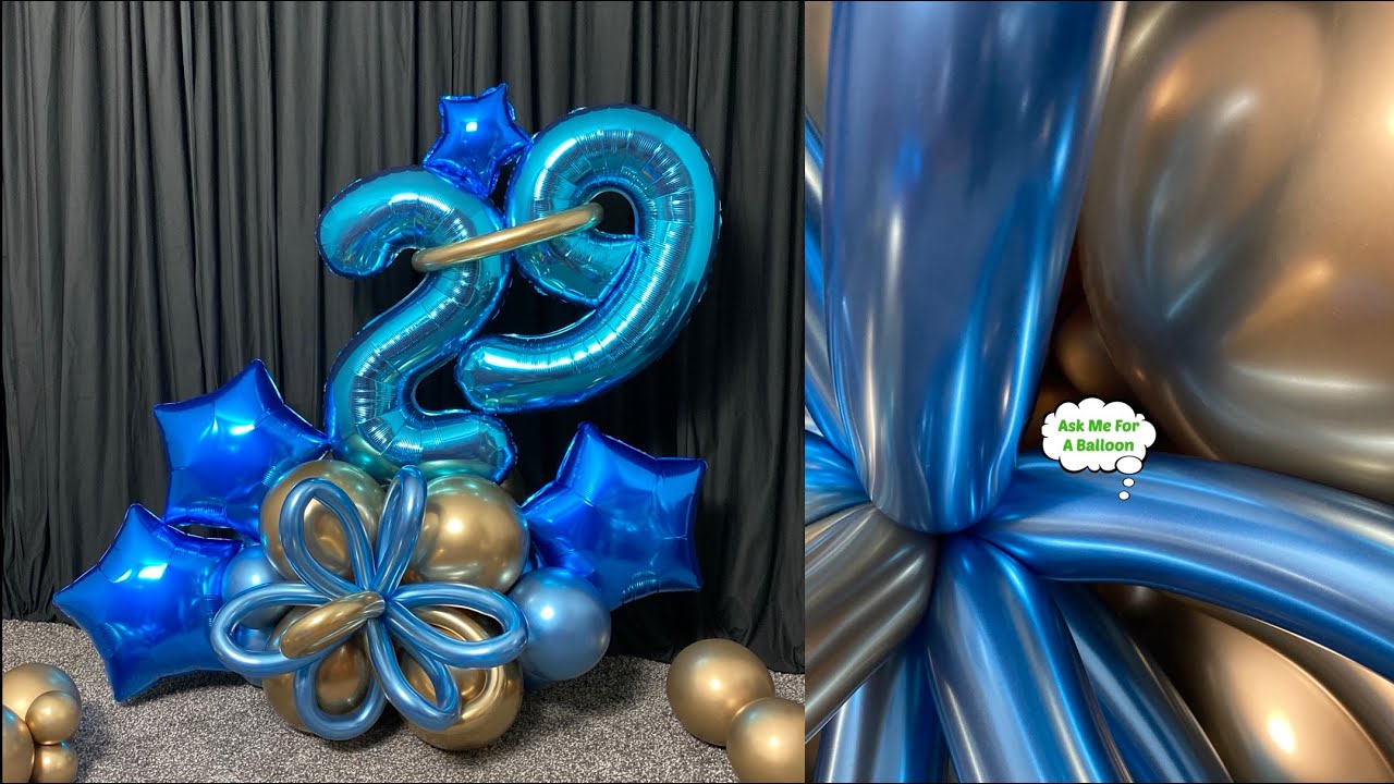 Double Digit Balloon Bouquet