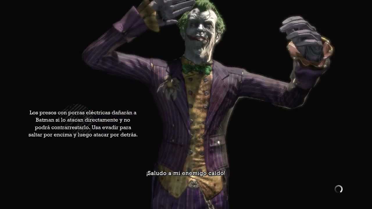 Mensajes enemigos Batman Arkham Asylum