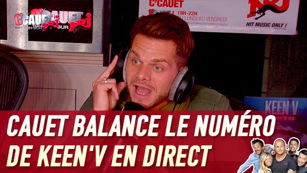 Cauet balance le numéro de Keen'V en direct - C’Cauet sur NRJ