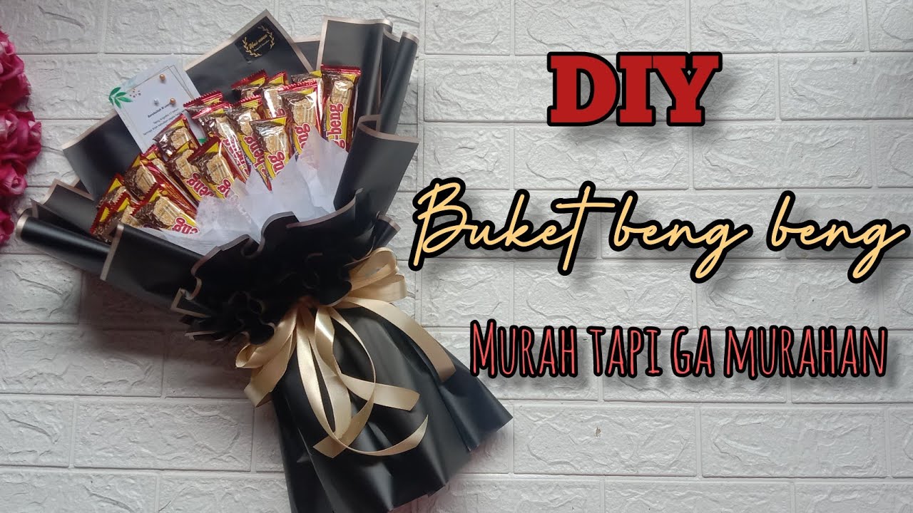 DIY buket beng beng | buket murah tapi gak murahan