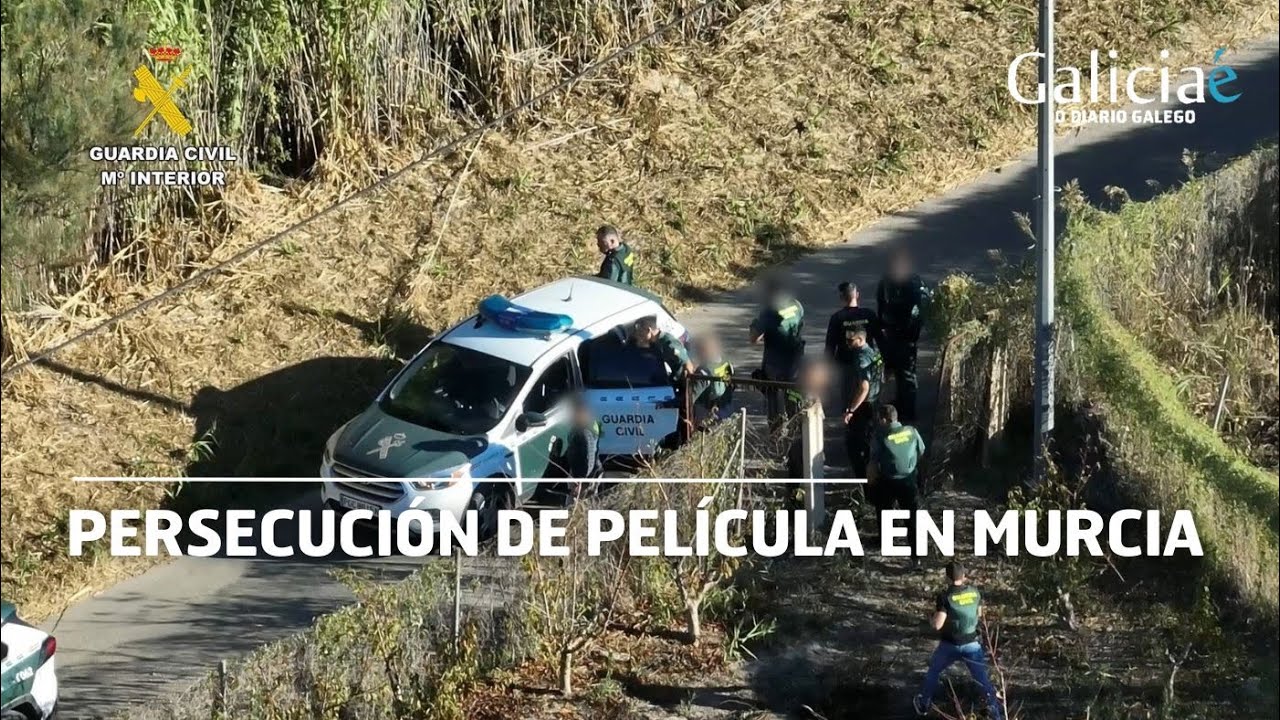 Persecución de película para 'cazar' en Murcia a un delincuente que llevaba más de un año fugado