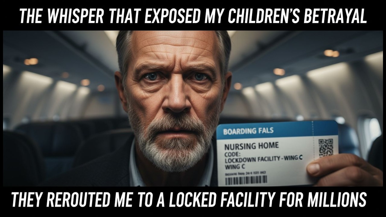 The Whisper at 33,000 Feet: My Kids Rerouted Me to a Nursing Home and Lost Their Millions Overnight