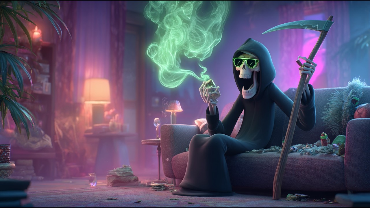 Feliz Rap 420 com rimas e batidas relaxantes para seu dia