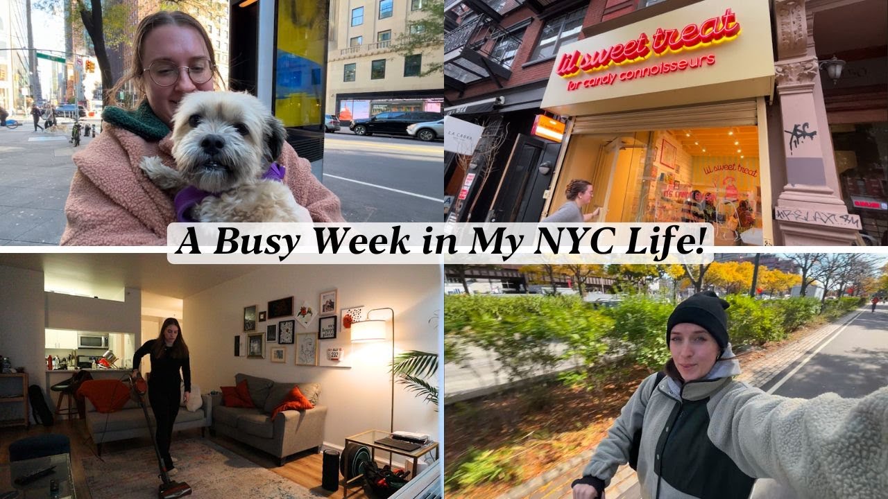 A week of work, workouts and getting my apartment in order!