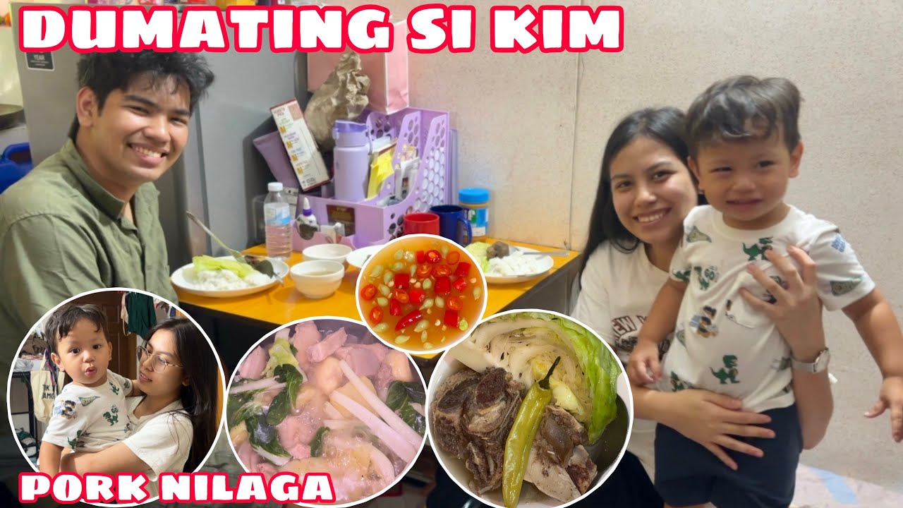 DUMATING NA SI KIM | MISS NA MISS SI TEO🥰 | NILAGANG KARNENG BABOY AT KALABAW 