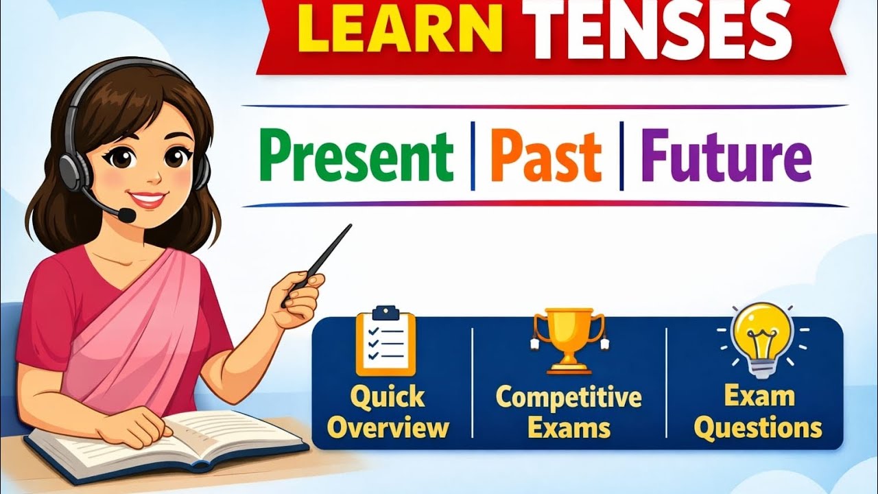 Tense Full Overview | Present, Past & Future | Competitive Exam Special