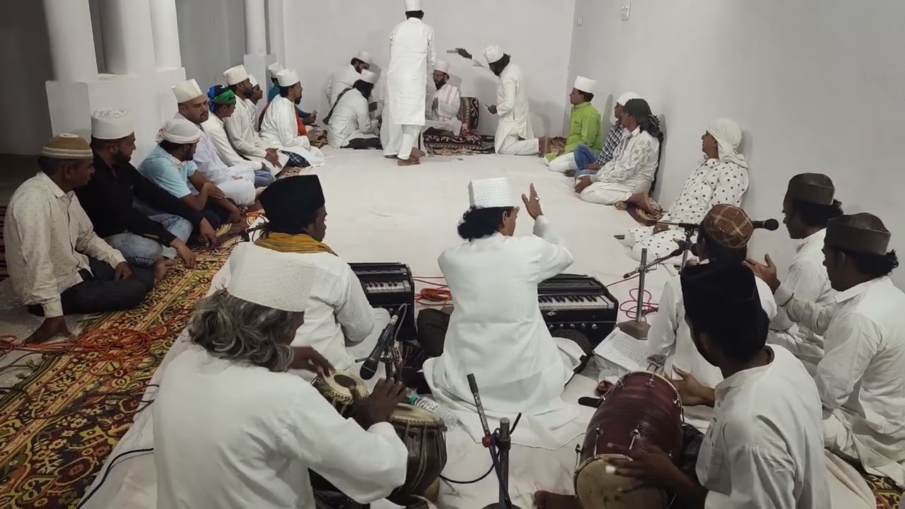 Tera Naam Lu Zubaa Se Tere Aage Sar Jhuka Du {Aftab Liyaqati Qawwal} At Dharmaat Sharif