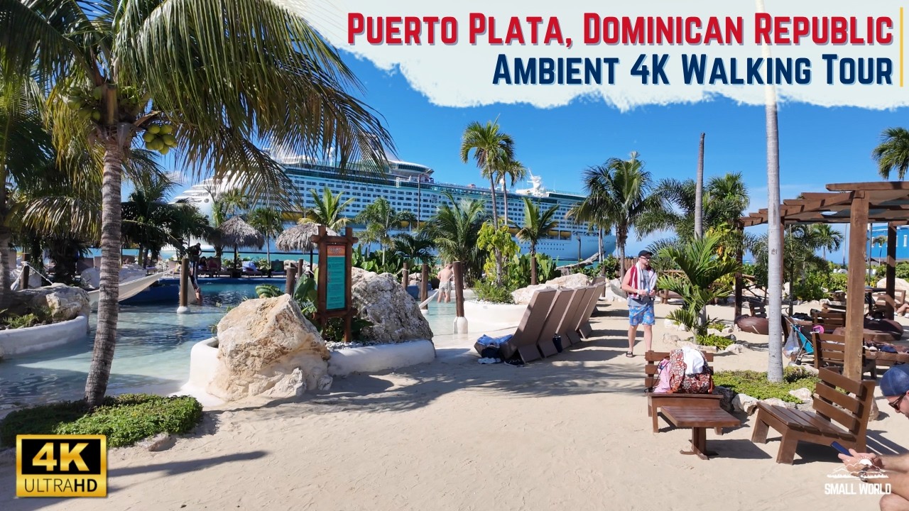 Puerto Plata, Dominican Republic | Ambient Walking Tour - San Felipe Fort to Taíno Bay Cruise Port