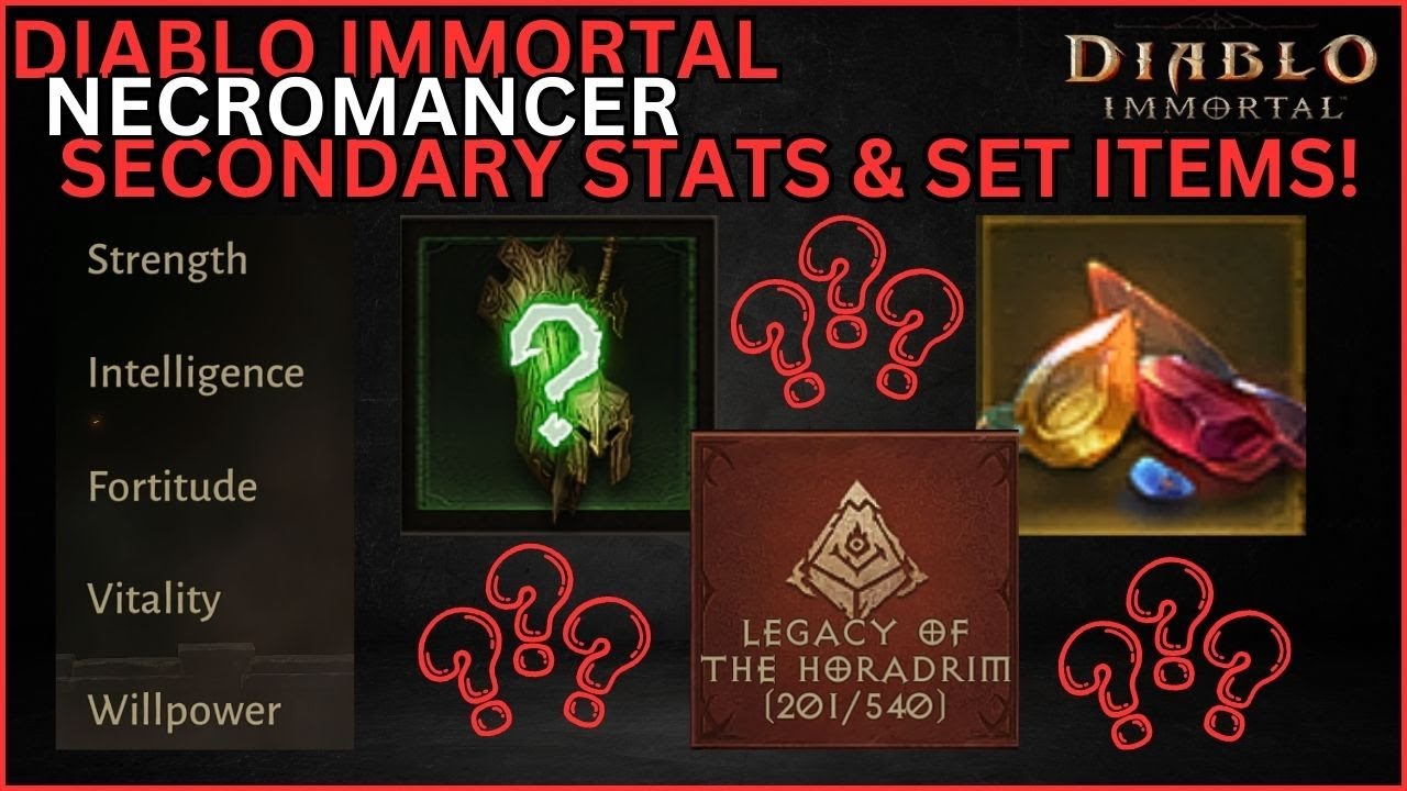 Best Necromancer Stats Guide – Boost Power!