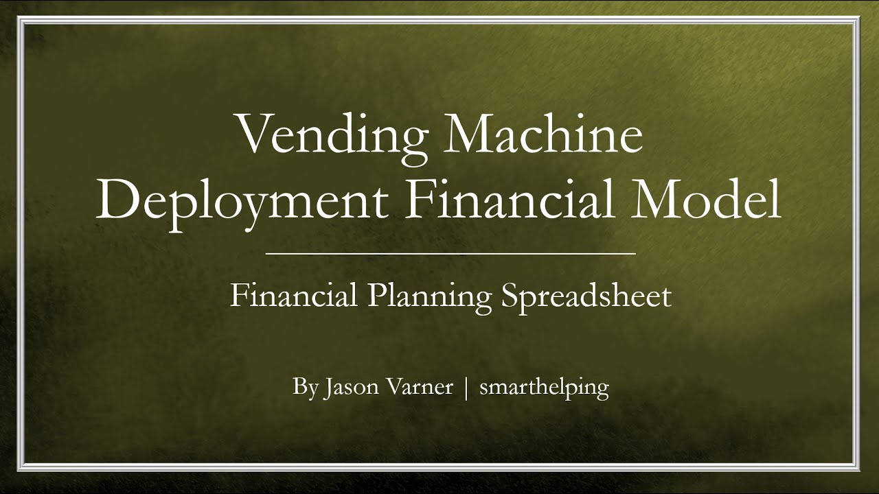 Deploying Vending Machines: 5-Year Financial Model