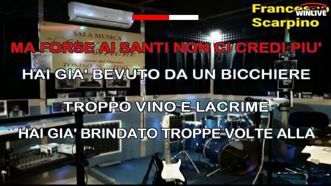 Karaoke - Gigi D'alessio (Rosa e lacrime) NEV