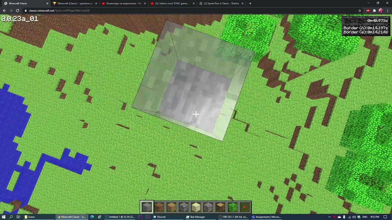 Minecraft Classic | All Limits in 1.11.599