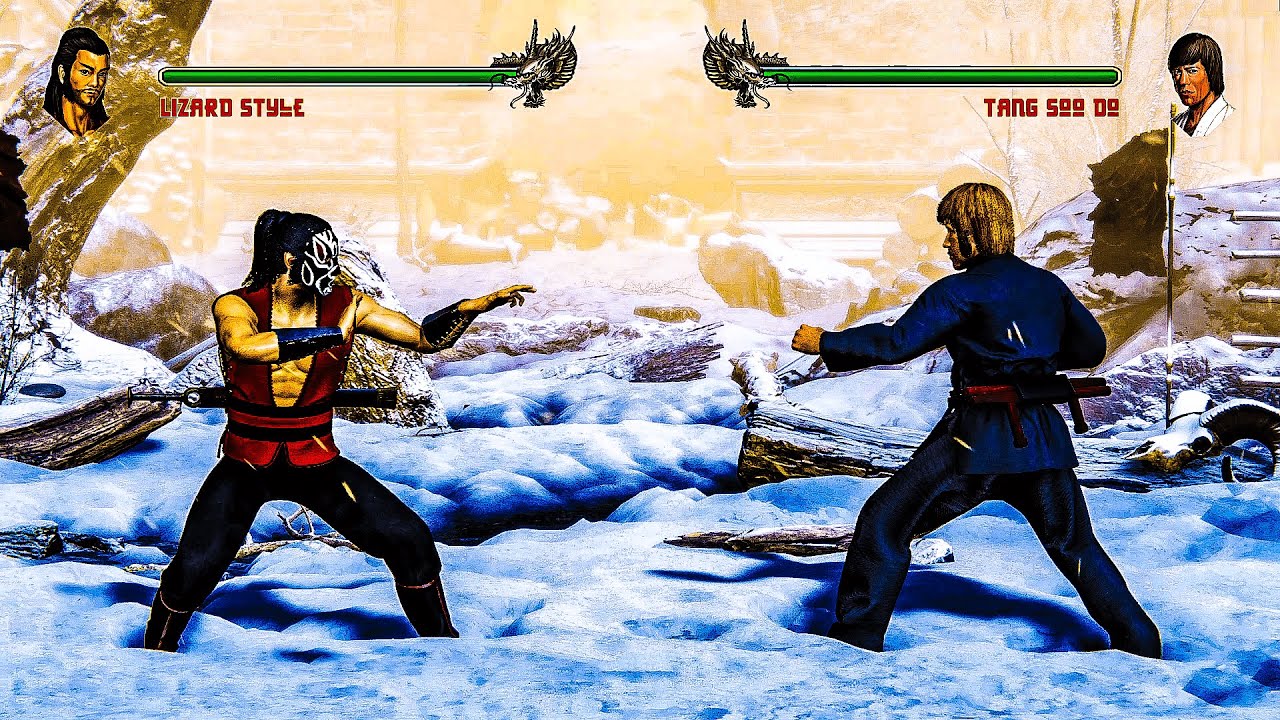 Shaolin vs Wutang 2 | Lizard style vs Tang Soo Do | PC Gameplay