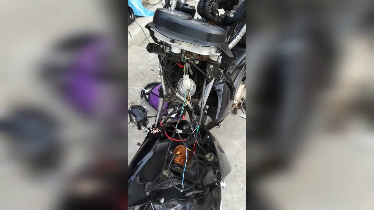 RPM GAUGE WITH VOLT METER INSTALLATION EASY
