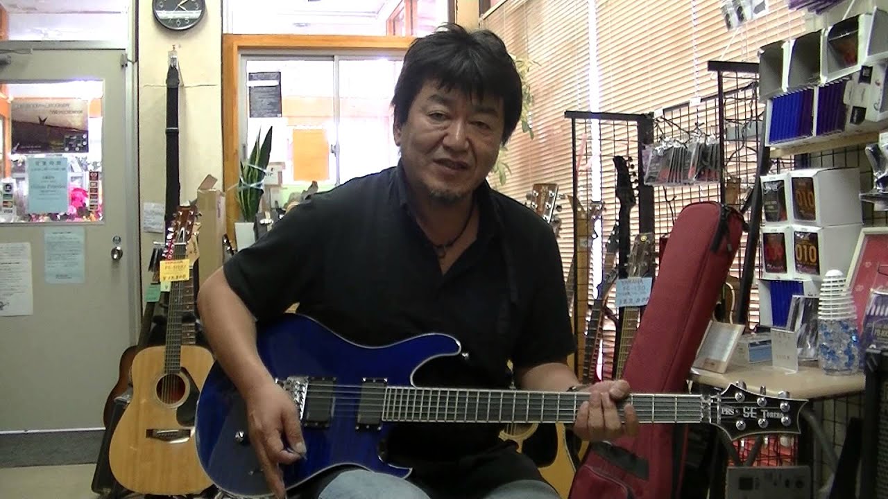 PRS SE Torero ポールリードスミス SE トレロ EMG、フロイドローズ＆スルーネック！