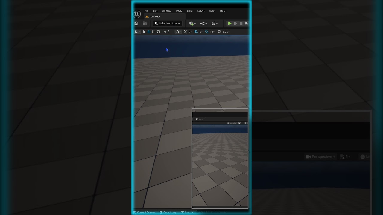 Modelling Tools Unreal Engine 5  #gamedevelopment #shorts #fyp #unrealengine #tutorial