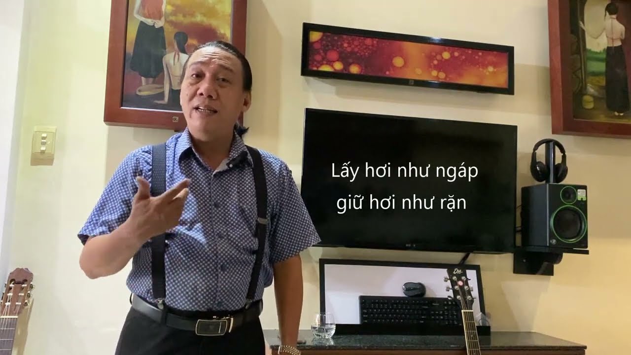 Hướng dẫn cách lấy hơi khi hát // Bài 1