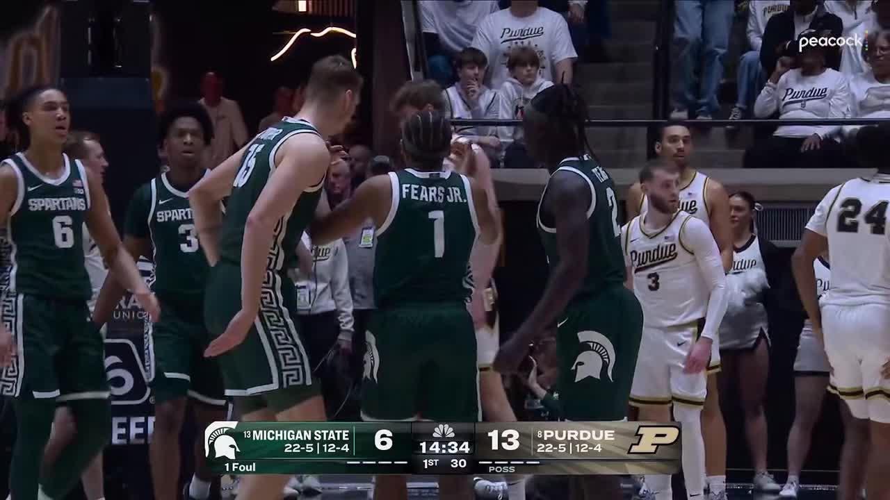 And-1 For Jeremy Fears vs. Purdue | Michigan State Basketball