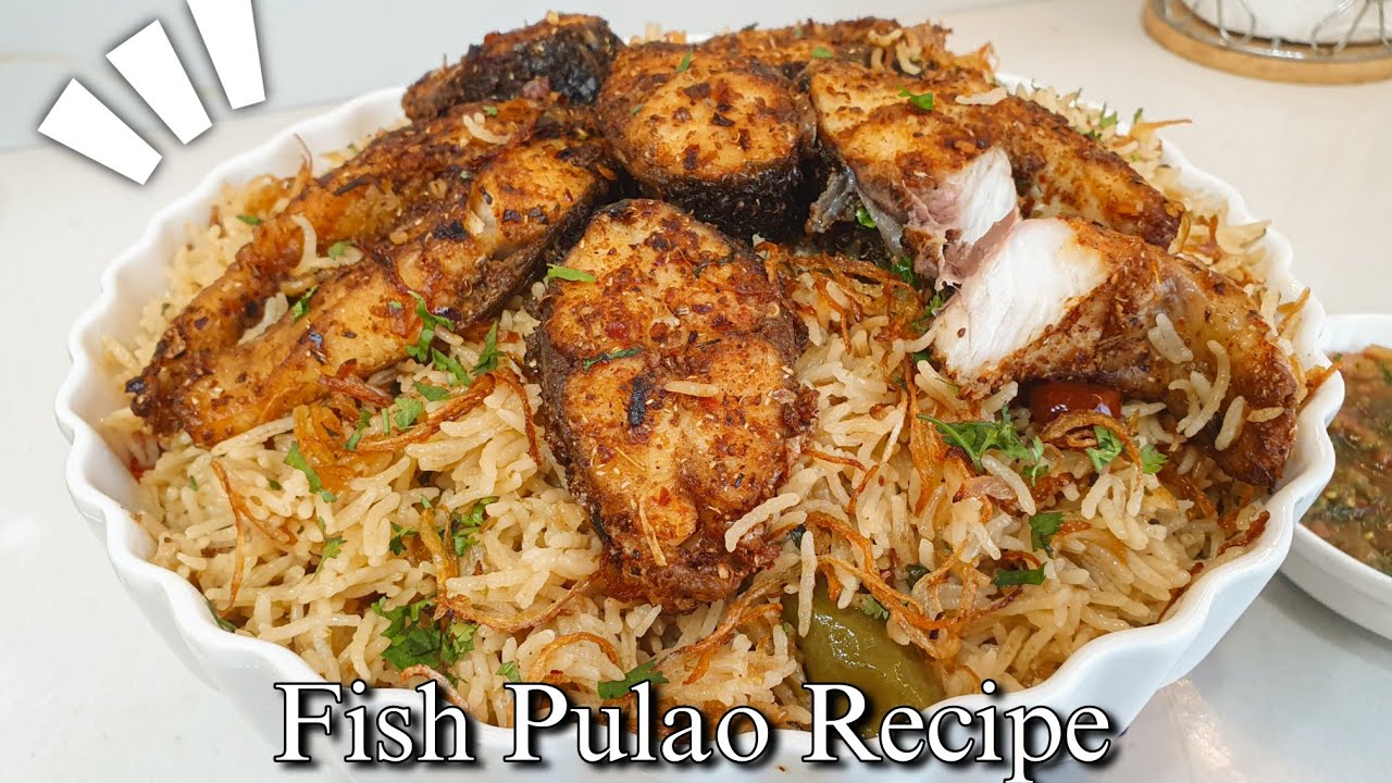The Yummiest🤌 Fish Pulao Recipe You Ever Make | Fish Pulao Recipe| Kitchen With Shama