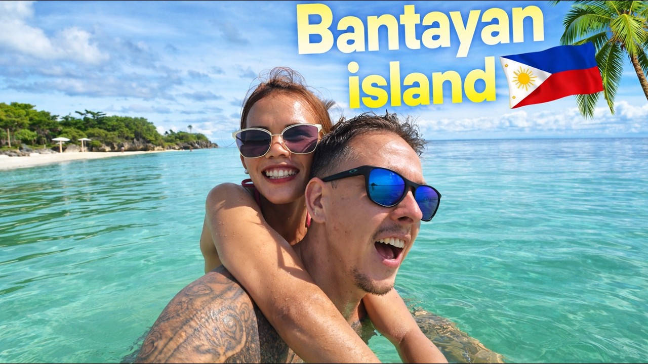 Miestna Filipínka mi ukázala raj 🌴🌊☀️ | Panenské pláže ostrova Bantayan 🇵🇭