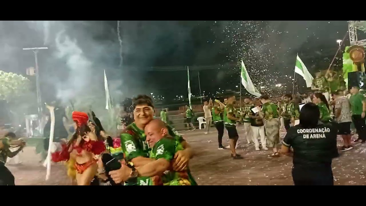Apoteose da festa de lançamento do tema do Boi Garanhão 2026