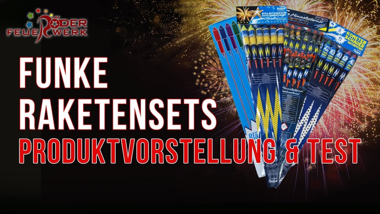 Funke Raketensets - Produktvorstellung & Test