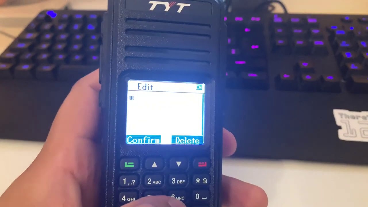 How to send an SMS over Brandmeister DMR using the TYT MD380 radio