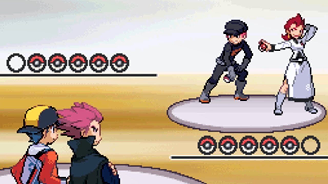 Battle vs Team Rocket Executives [Pokemon HeartGold]