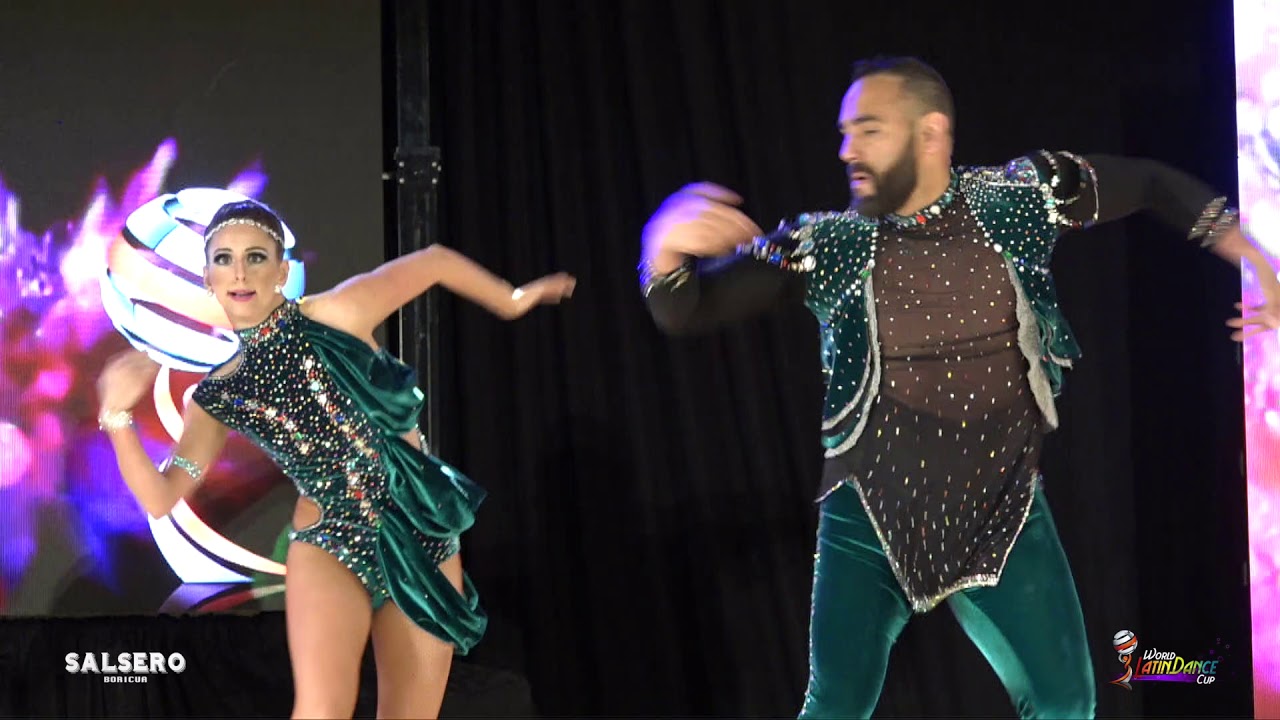 Mauro Alberto Sosa y Carla Pennisi, Argentina, Salsa Cabaret Pro, WLDC 2018
