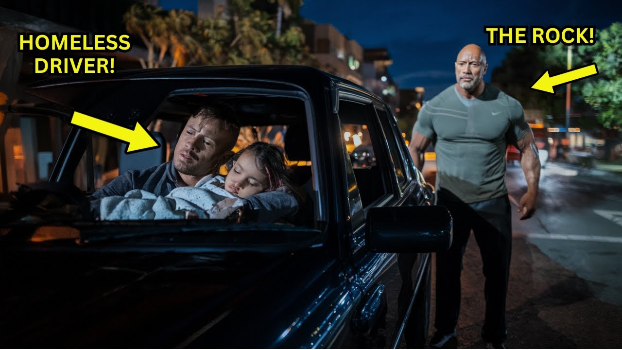 The Rock Finds Out His Driver Is Homeless—What He Does Next Will Melt Your Heart!