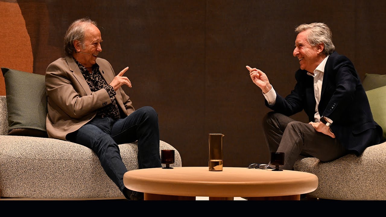 Encuentro de Joan Manuel Serrat con el público en el que charla con Iñaki Gabilondo