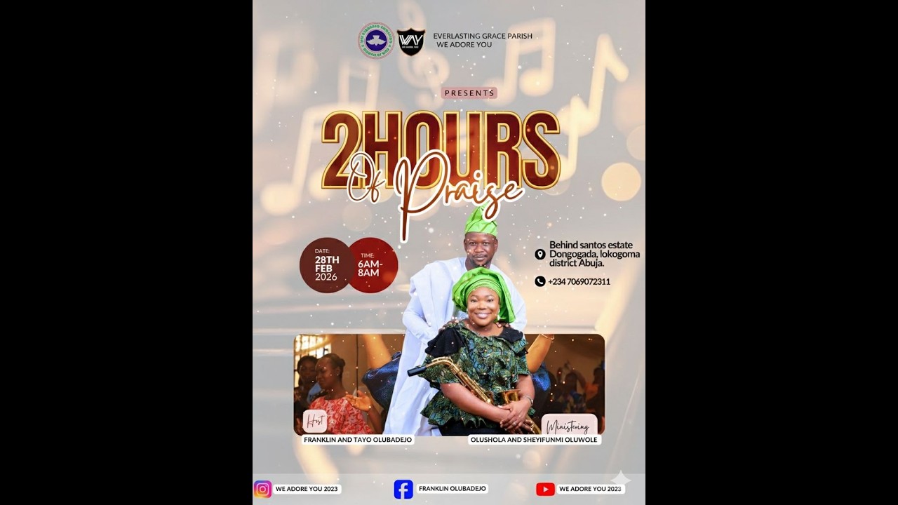 2 HOURS OF PRAISE FEB EDITION 2026