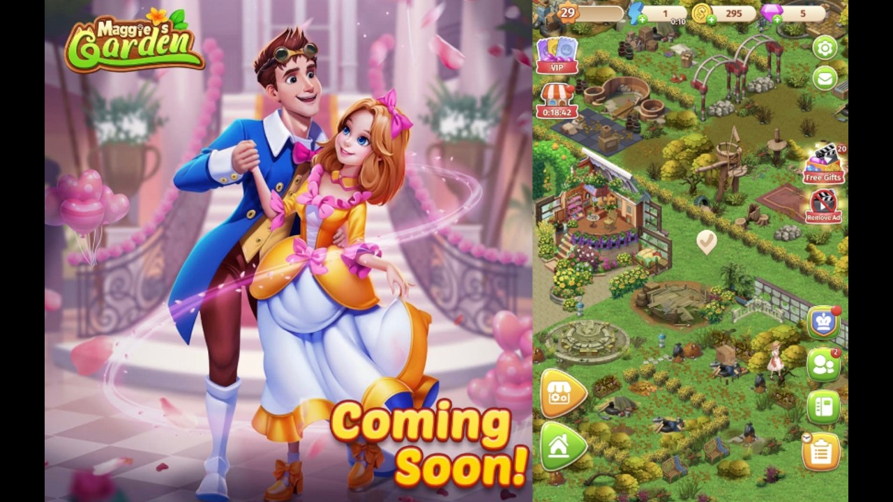 Maggie's Garden | Level 29  Part 262  🥰🤩 #merge