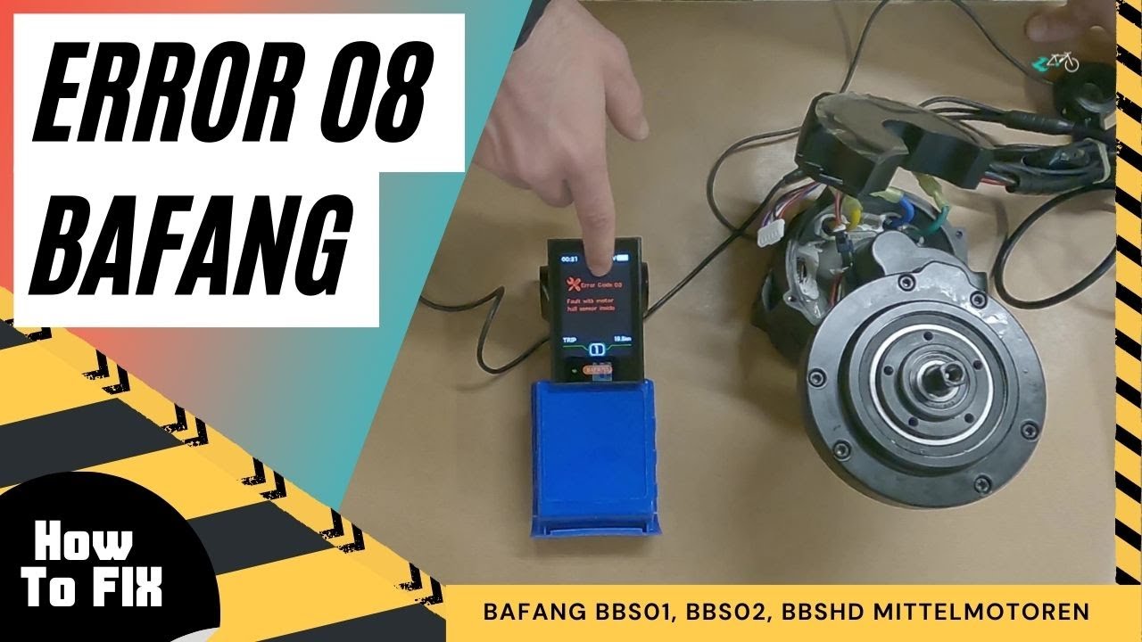 Bafang Fehler Error 08, Hall Sensor Fehler