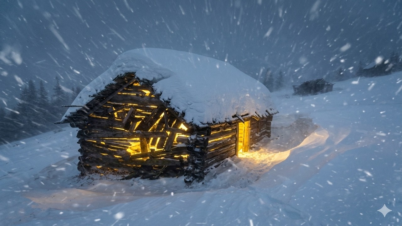 氷点下42度。絶望的な猛吹雪。人里離れたログハウスで独り、死の淵から生き延びた記録。