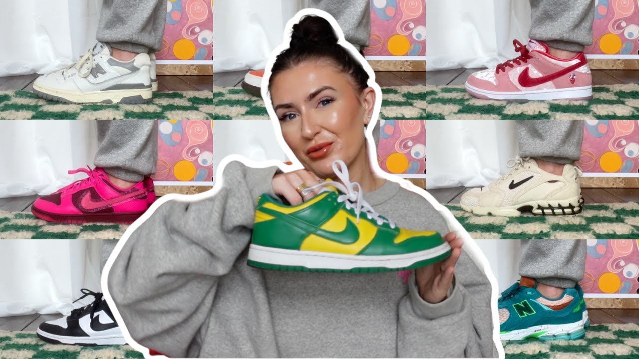 MY 2022 SNEAKER COLLECTION!! On Feet Try On: Nike, New Balance & Jordans!