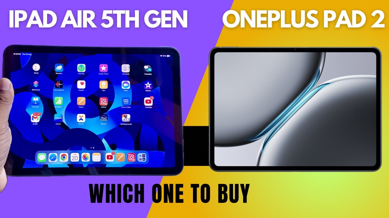 iPad Air 5-го поколения против OnePlus Pad 2 | Какой из них выбрать?