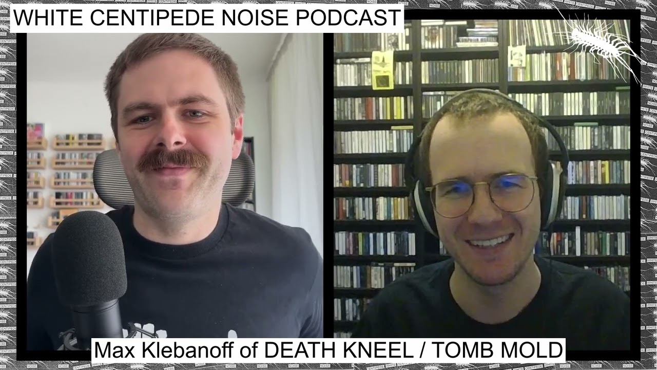 Max Klebanoff of DEATH KNEEL / TOMB MOLD Pt. 1 - Octotrack, work ethic, death metal | WCN Podcast