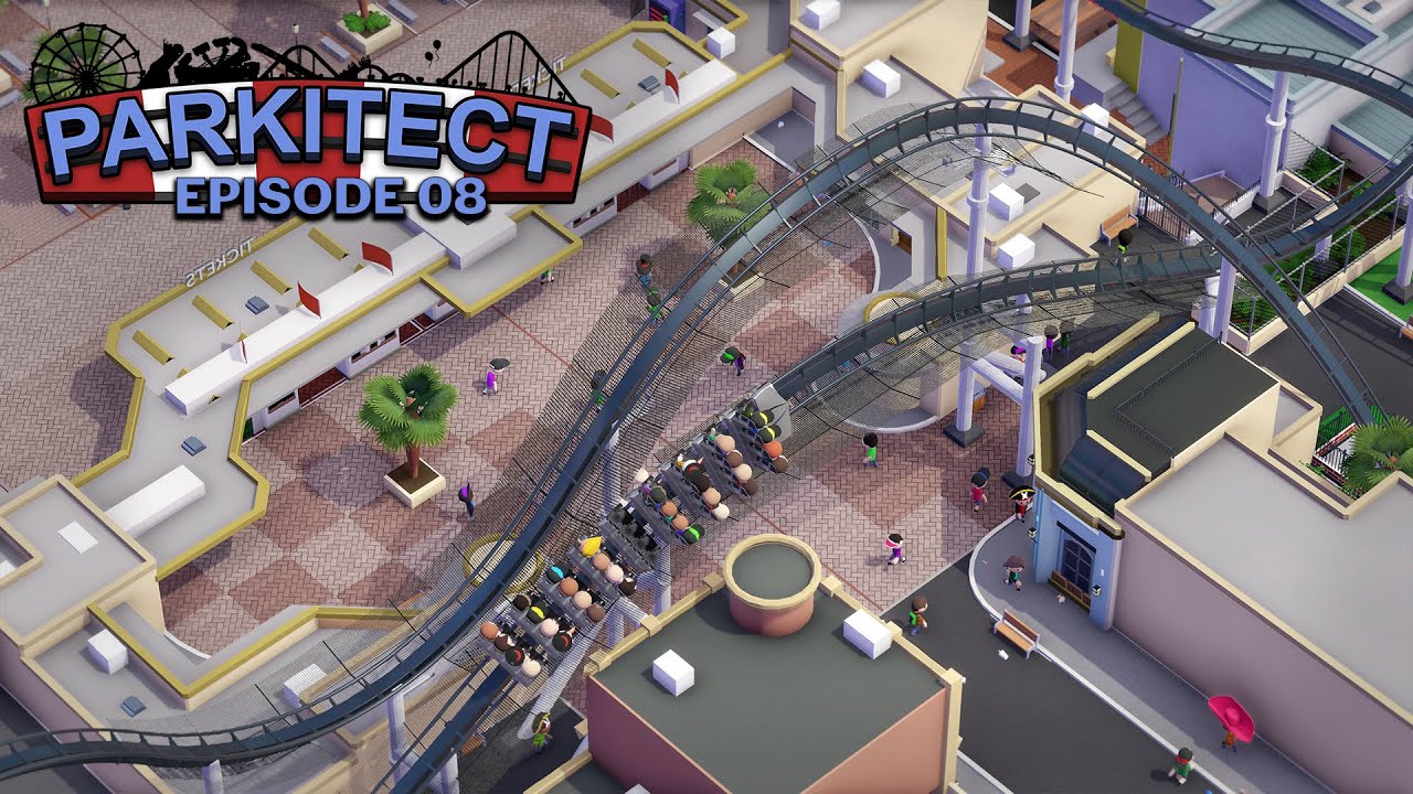 Coaster Supports | Parkitect | Two Dollars Studios: EP 08
