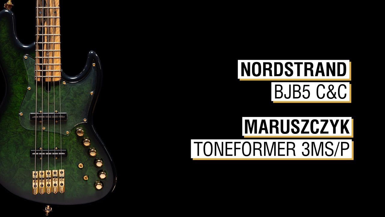Nordstrand BJB5 c&c + Maruszczyk Custom Toneformer 3MS/P - Elwood L5a Green 32