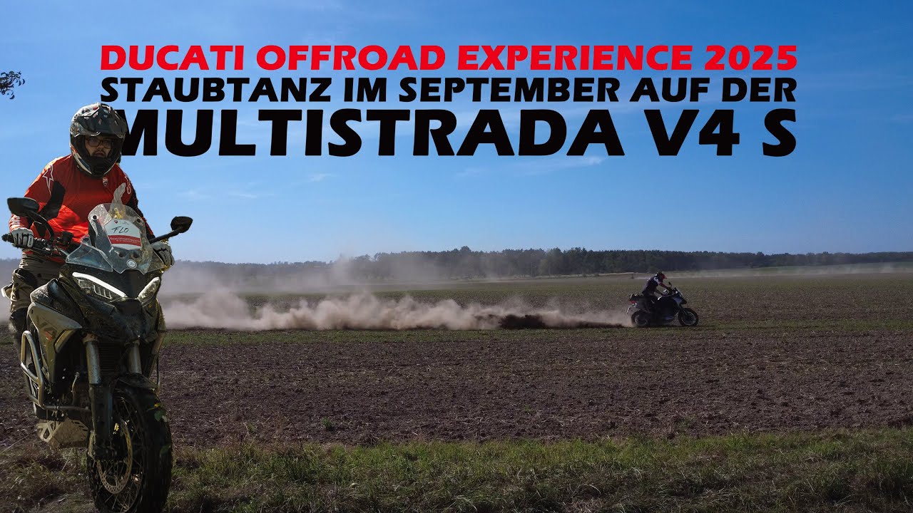 Ducati Offroad Experience 2025 – Staubtanz im September auf der Multistrada V4 S