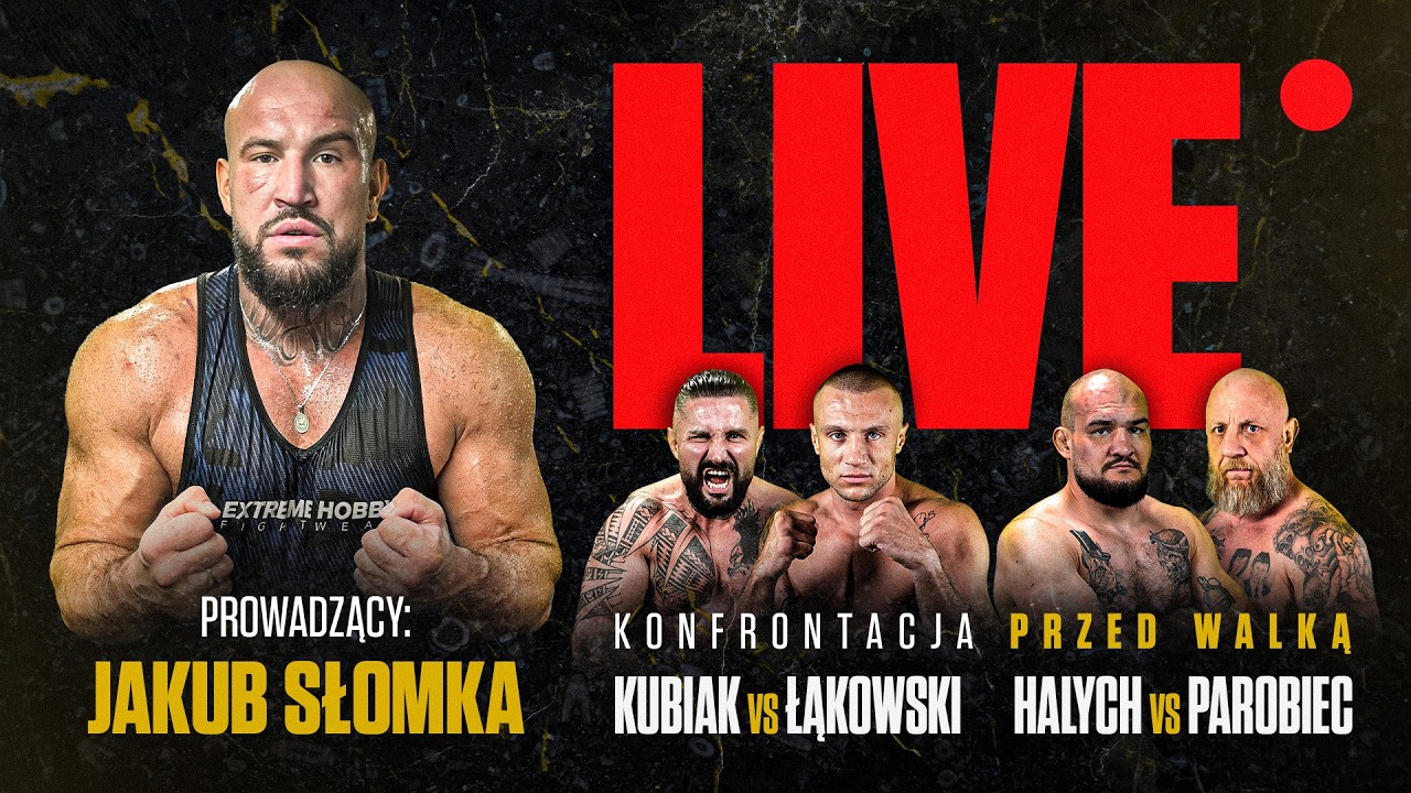 FIGHT MODE LIVE 🔴 Słomka, Bicek, Łąkowski, Halych, Parobiec | Konfrontacje przed FIGHT MODE 2