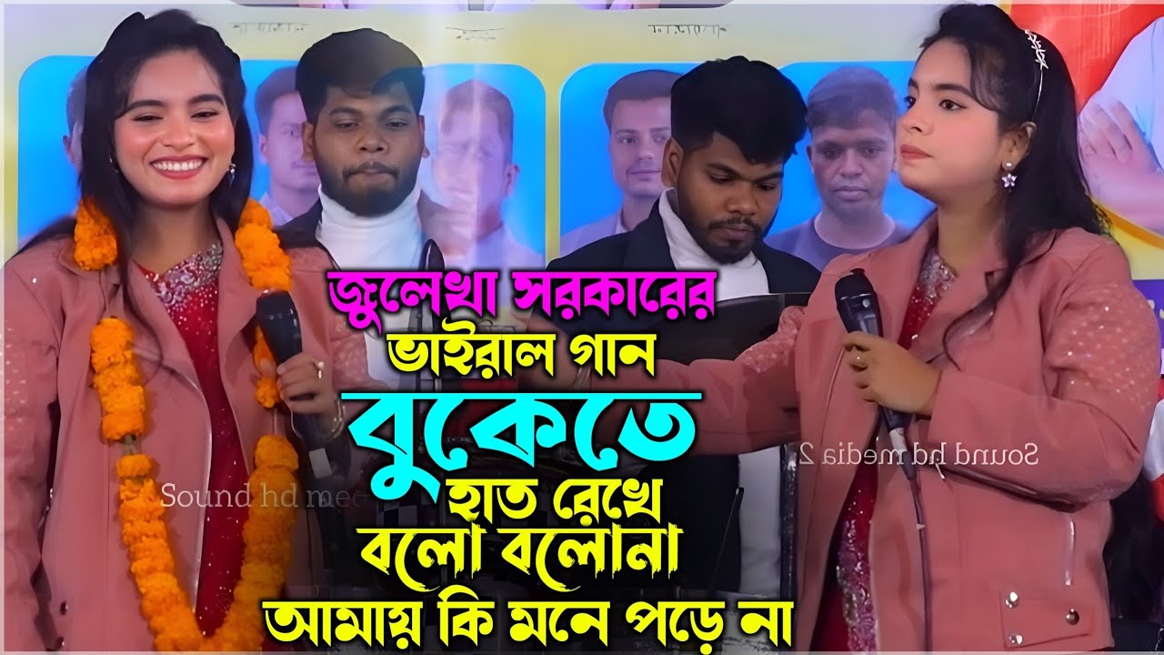 বুকেতে হাত রেখে বলো বলোনা আমায় কি মনে পড়ে না। Bukete Hat Reke Bolo। জুলেখা সরকার। Ashik hd