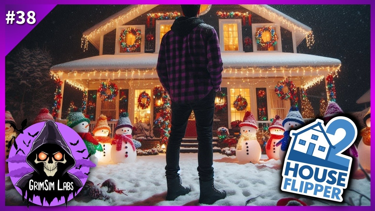 Ep38 | House Flipper 2 - 🎄 Santa’s Training Centre Finale, Santa’s Bedroom Reveal!