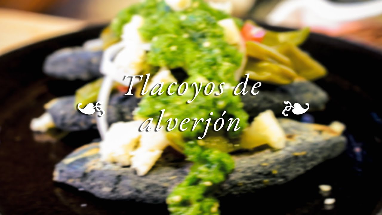 Tlacoyos de alverjón | White peas tlacoyos [ENG sub]