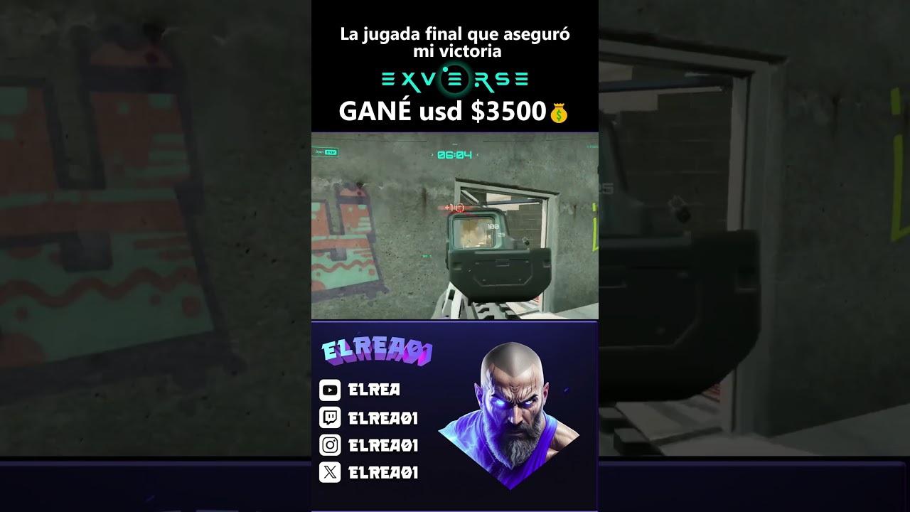 Gane $3.500 DOLARES gracias a esta jugada l EXVERSE ! #gaming #web3gaming  #elrea #juegosnft
