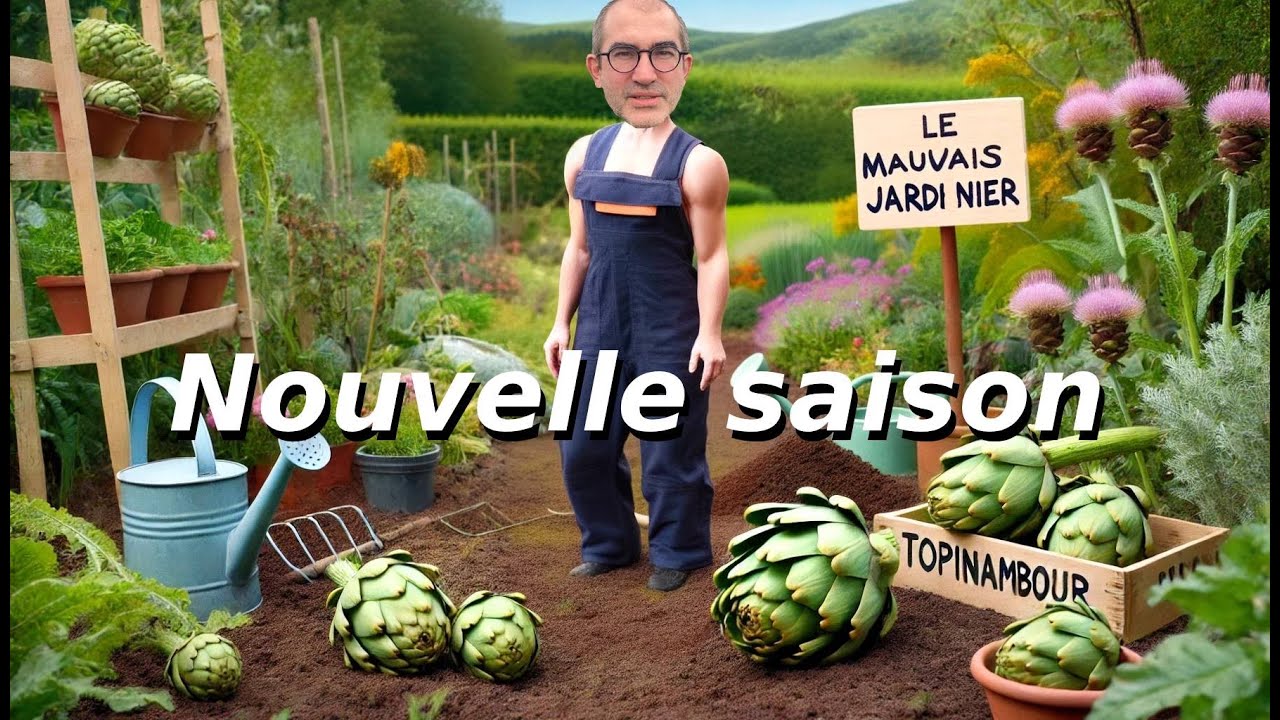 Tour du jardin en arrivant sur mars 2025